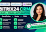setup bitrix24 CRM sendpulse make lead generation email marketing automation